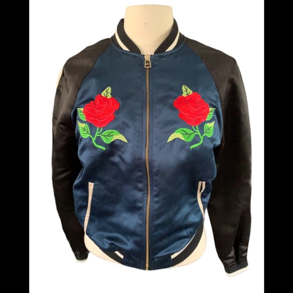 Women’s Souvenir Style Highlands Bomber Jacket - Picture 1 of 5